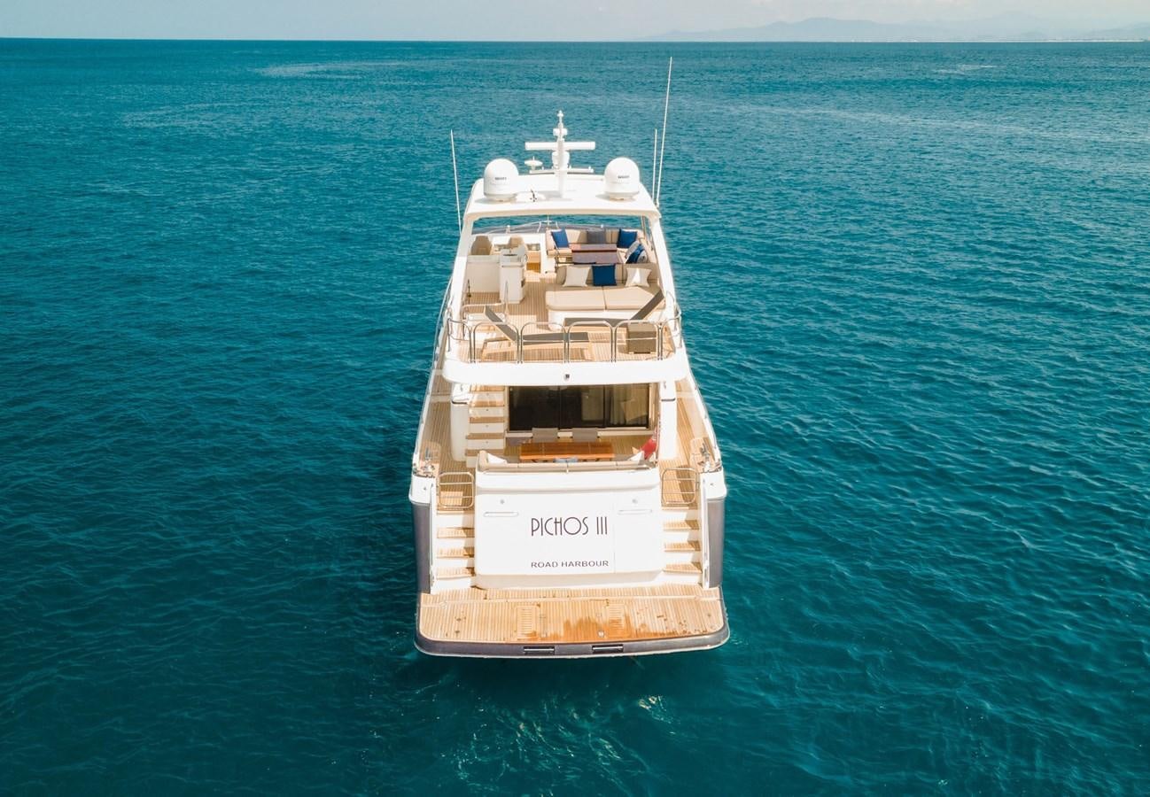 a boat in the water aboard PICHOS III Yacht for Sale