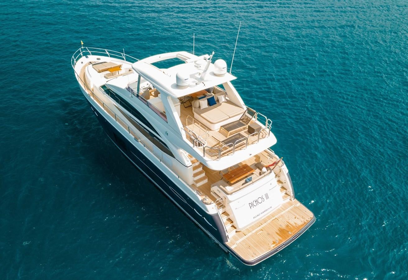 a boat in the water aboard PICHOS III Yacht for Sale