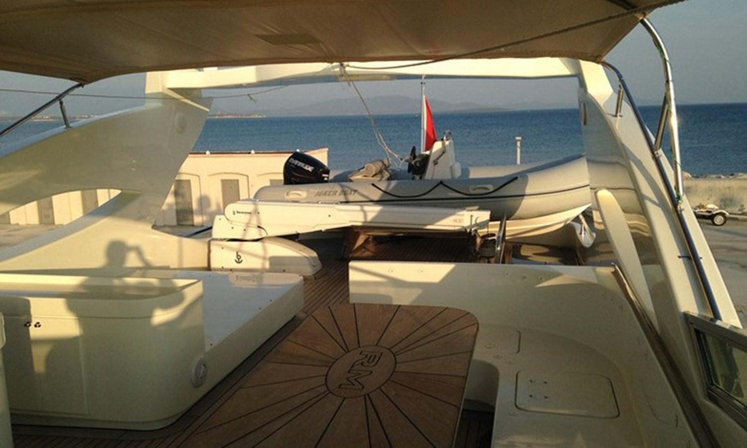 the cockpit of a plane aboard CORAL Yacht for Sale