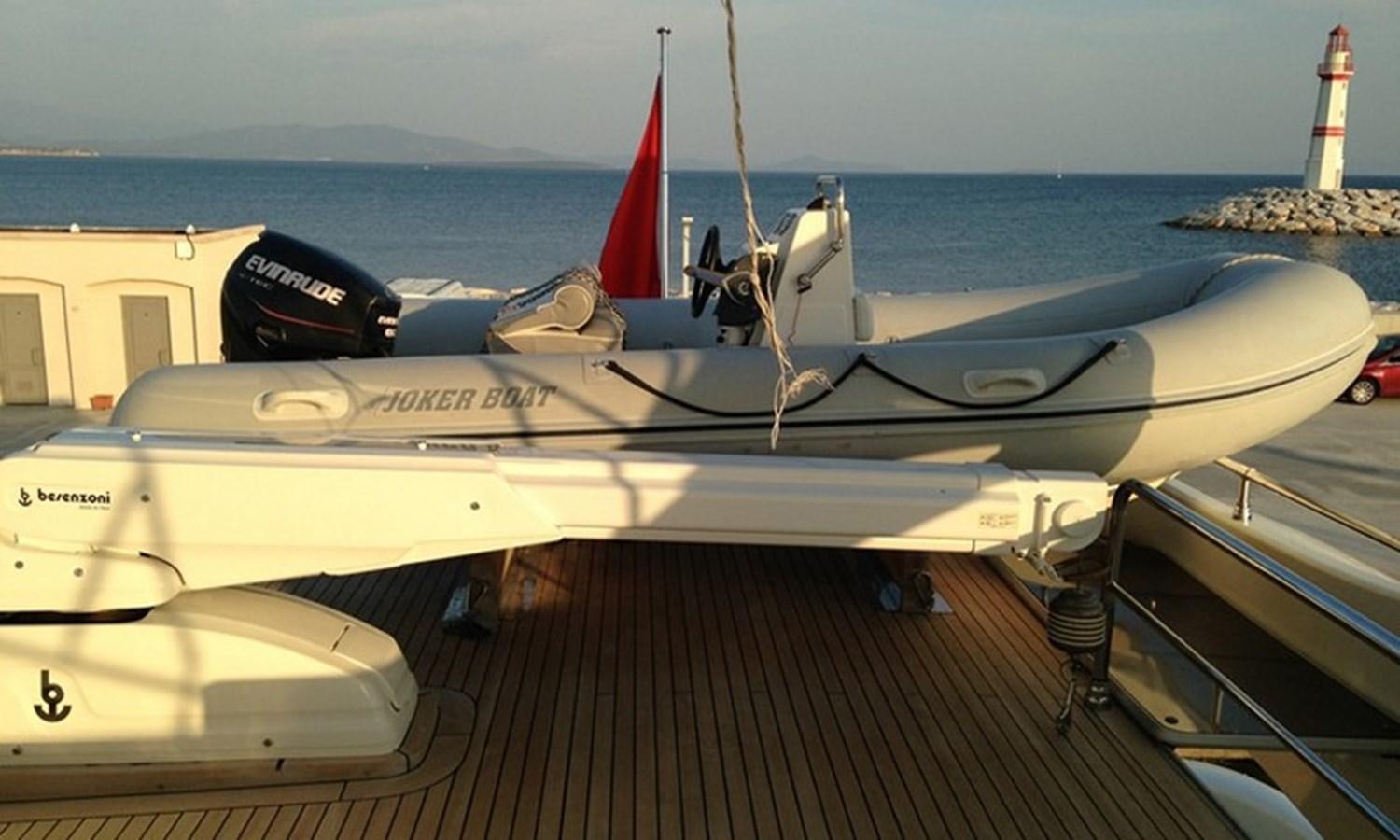 a boat on the water aboard CORAL Yacht for Sale