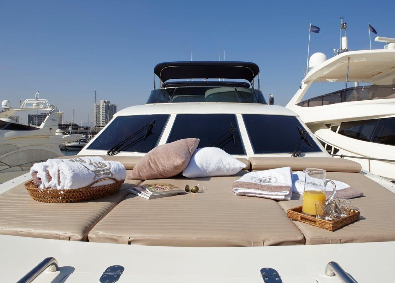 a boat on the water aboard BARBASILDA Yacht for Sale