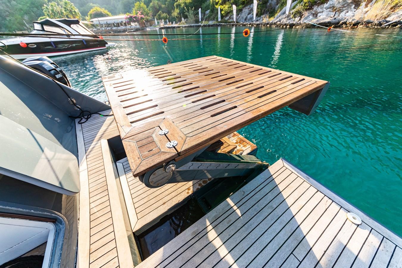a boat on the water aboard WATER Yacht for Sale