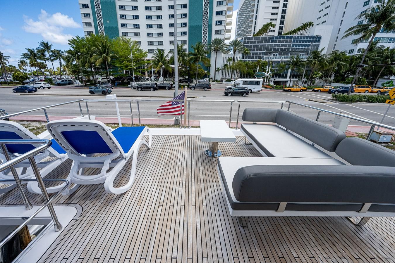 a group of boats on a dock aboard STAYSEA Yacht for Sale
