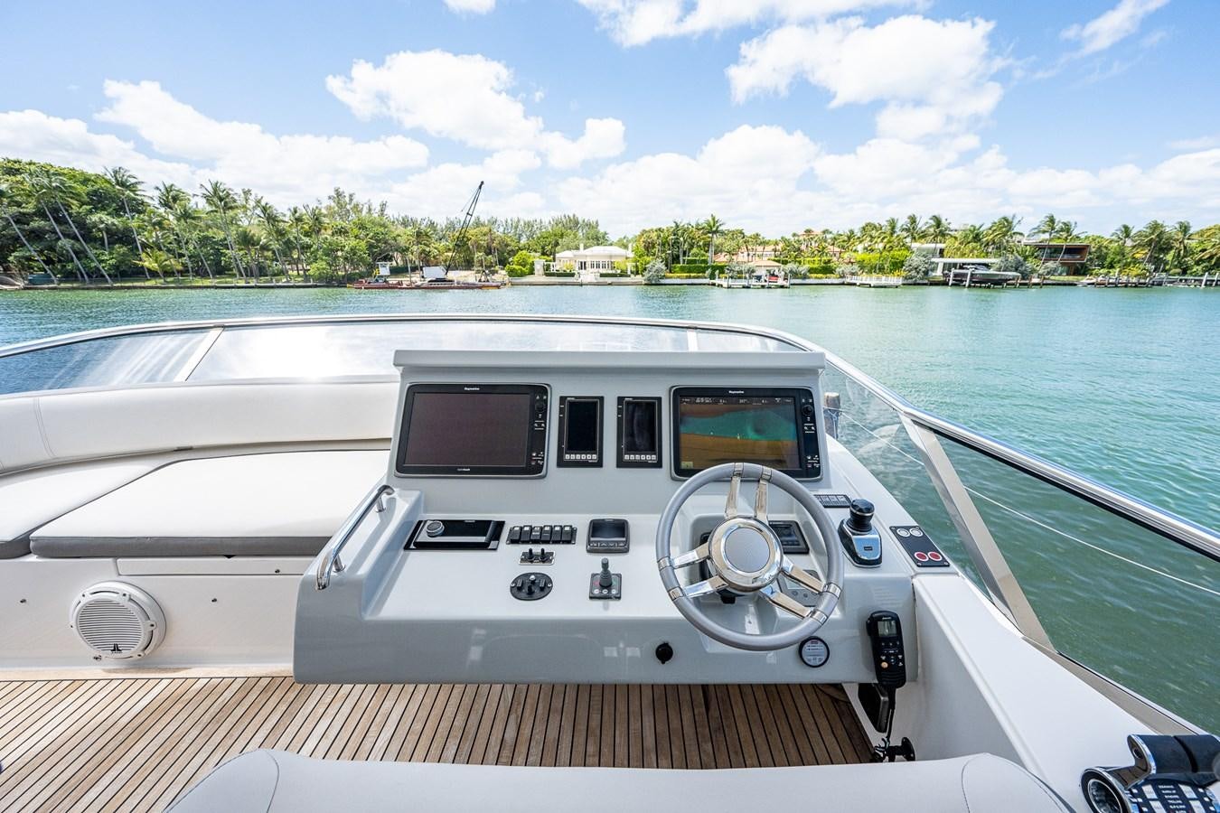 a boat on the water aboard STAYSEA Yacht for Sale