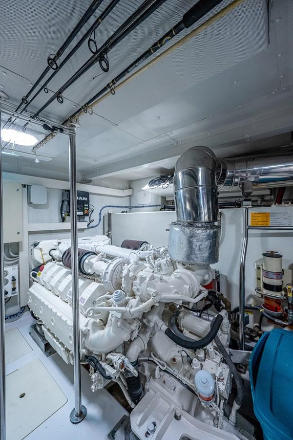 a room with machinery aboard STAYSEA Yacht for Sale