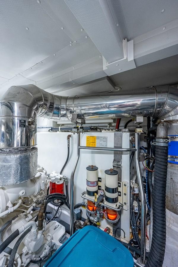 a close-up of a machine aboard STAYSEA Yacht for Sale