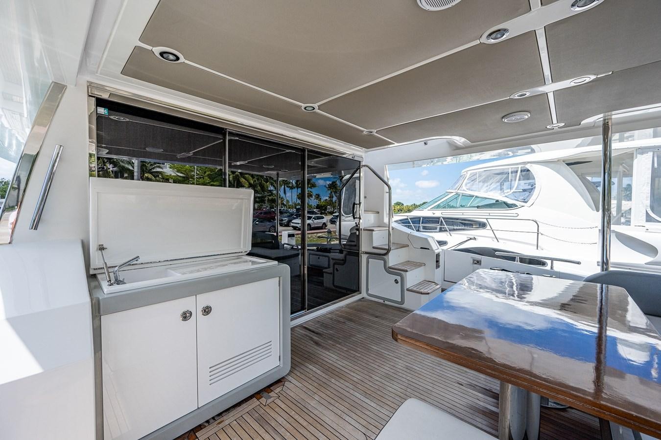 inside of a vehicle aboard STAYSEA Yacht for Sale