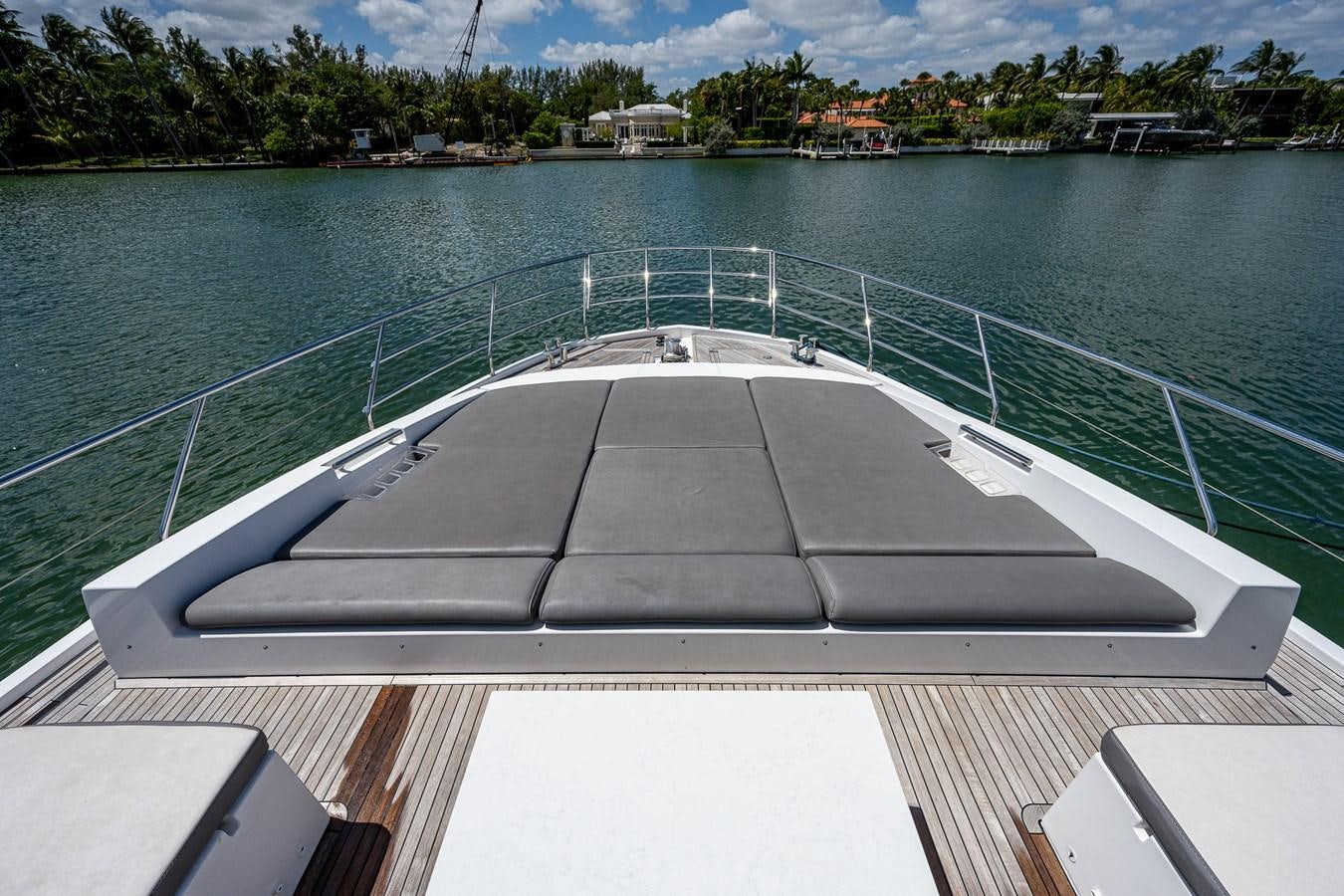 a large swimming pool aboard STAYSEA Yacht for Sale