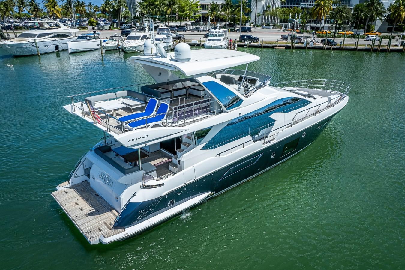 a boat in the water aboard STAYSEA Yacht for Sale