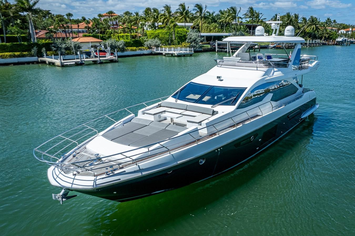 a boat in the water aboard STAYSEA Yacht for Sale
