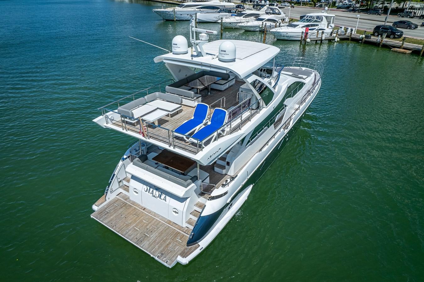 a boat in the water aboard STAYSEA Yacht for Sale