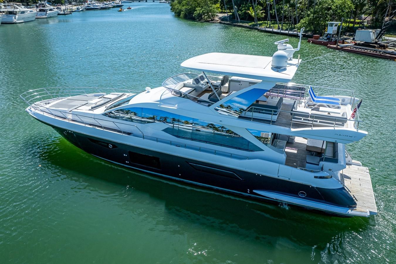 a boat on the water aboard STAYSEA Yacht for Sale