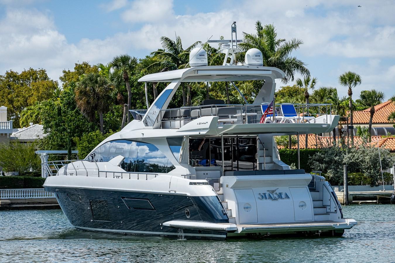a boat on the water aboard STAYSEA Yacht for Sale