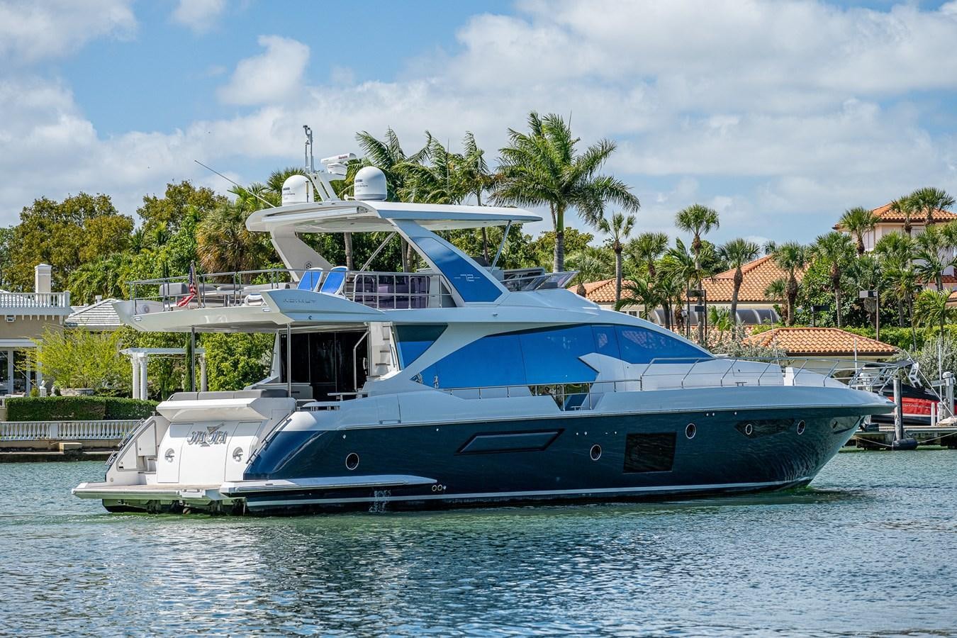 a boat on the water aboard STAYSEA Yacht for Sale