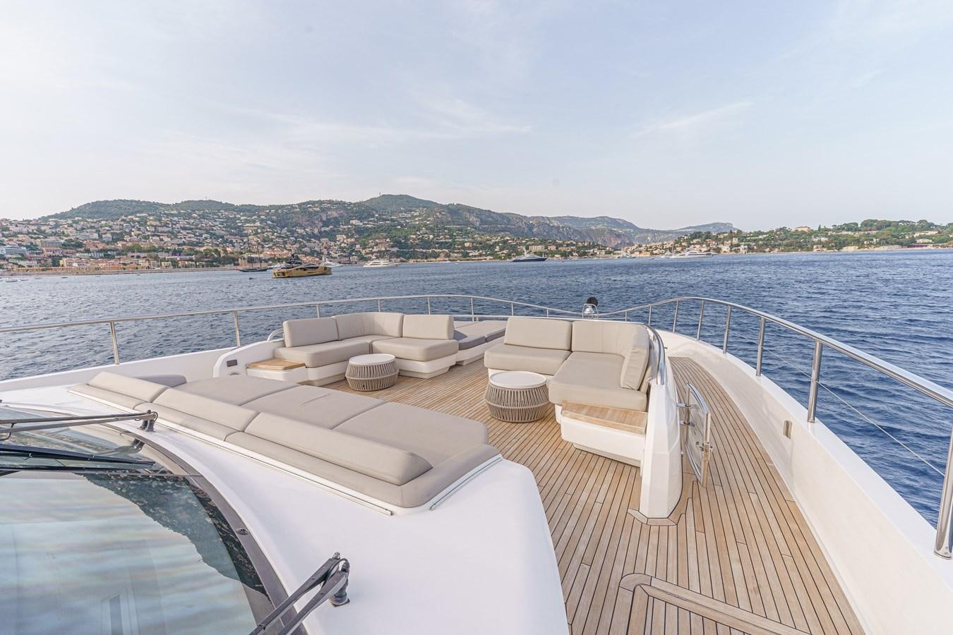 a boat on the water aboard AVALON Yacht for Sale
