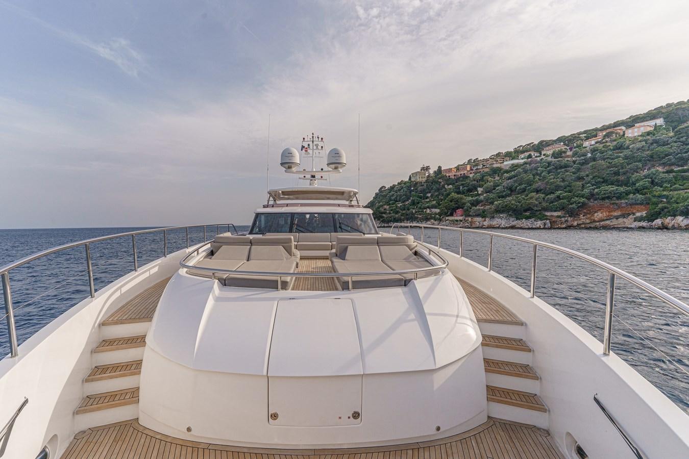 a boat on a body of water aboard AVALON Yacht for Sale