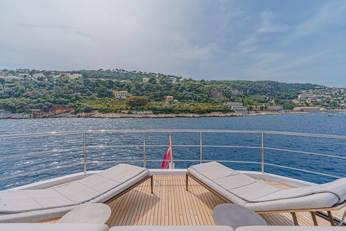 a boat on the water aboard AVALON Yacht for Sale