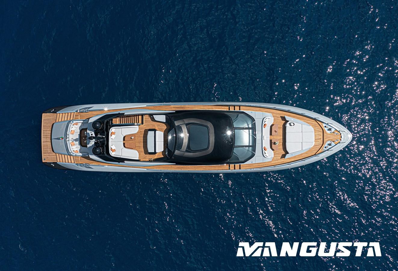 logo aboard MANGUSTA 104 REV#4 - NEW&DEMO Yacht for Sale