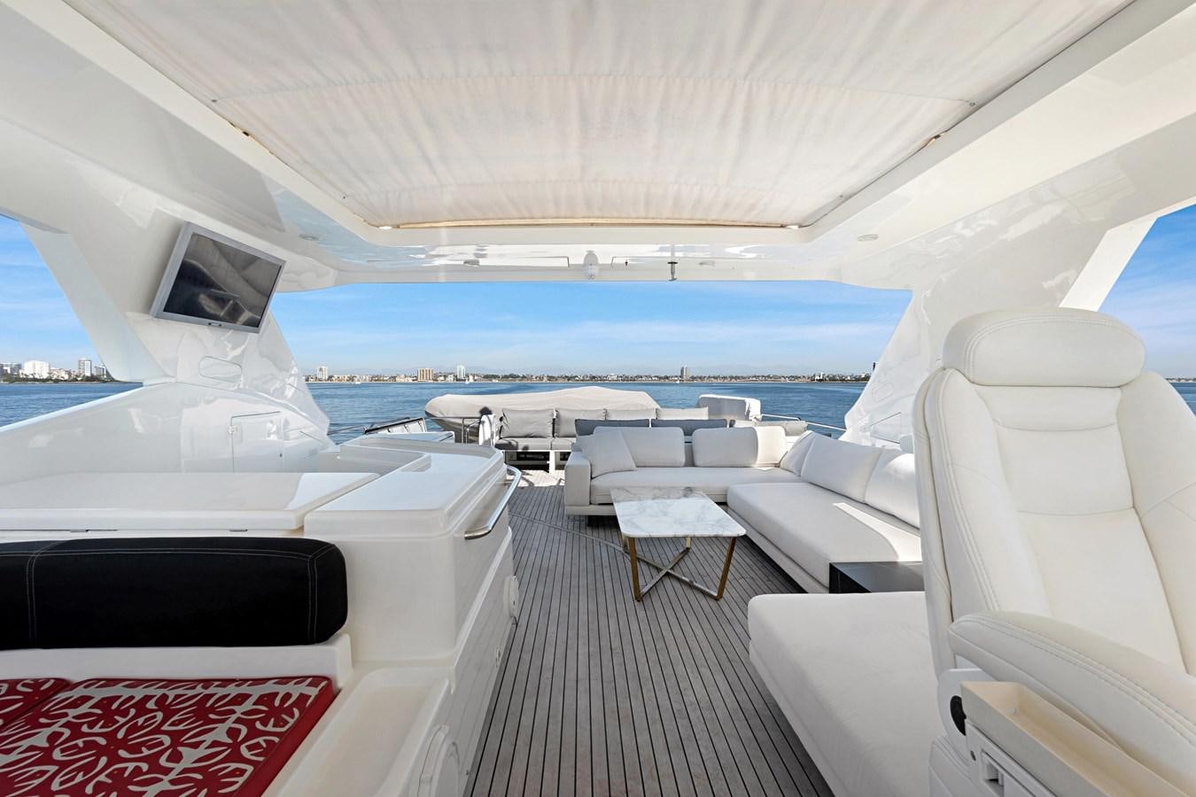 inside of a plane aboard EL PAVICA Yacht for Sale