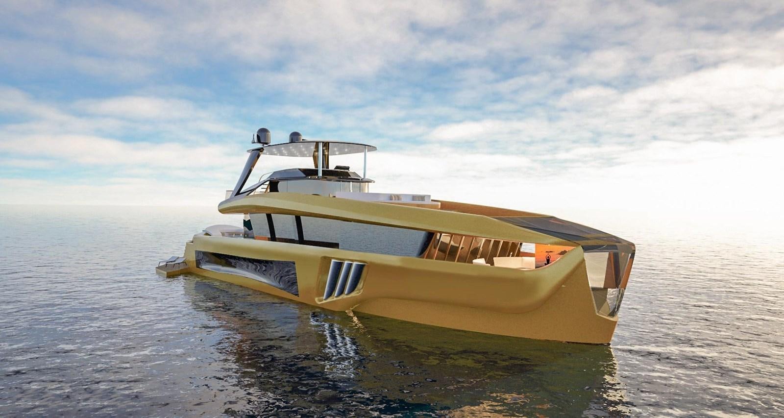 a boat on the water aboard CUSTOM Yacht for Sale