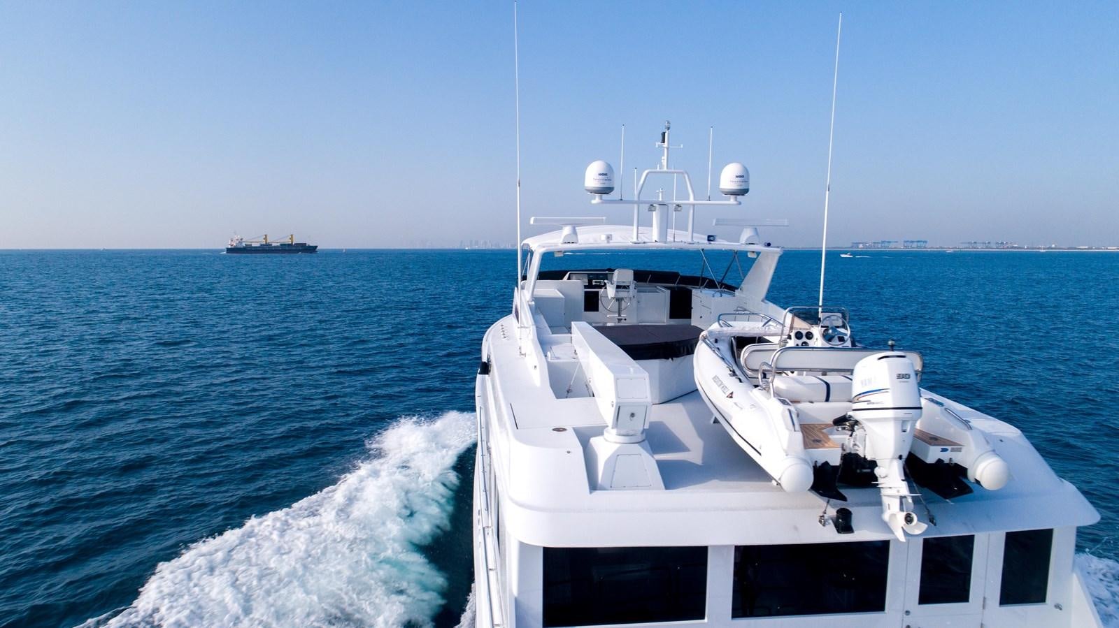 a boat on the water aboard WELL DONE Yacht for Sale