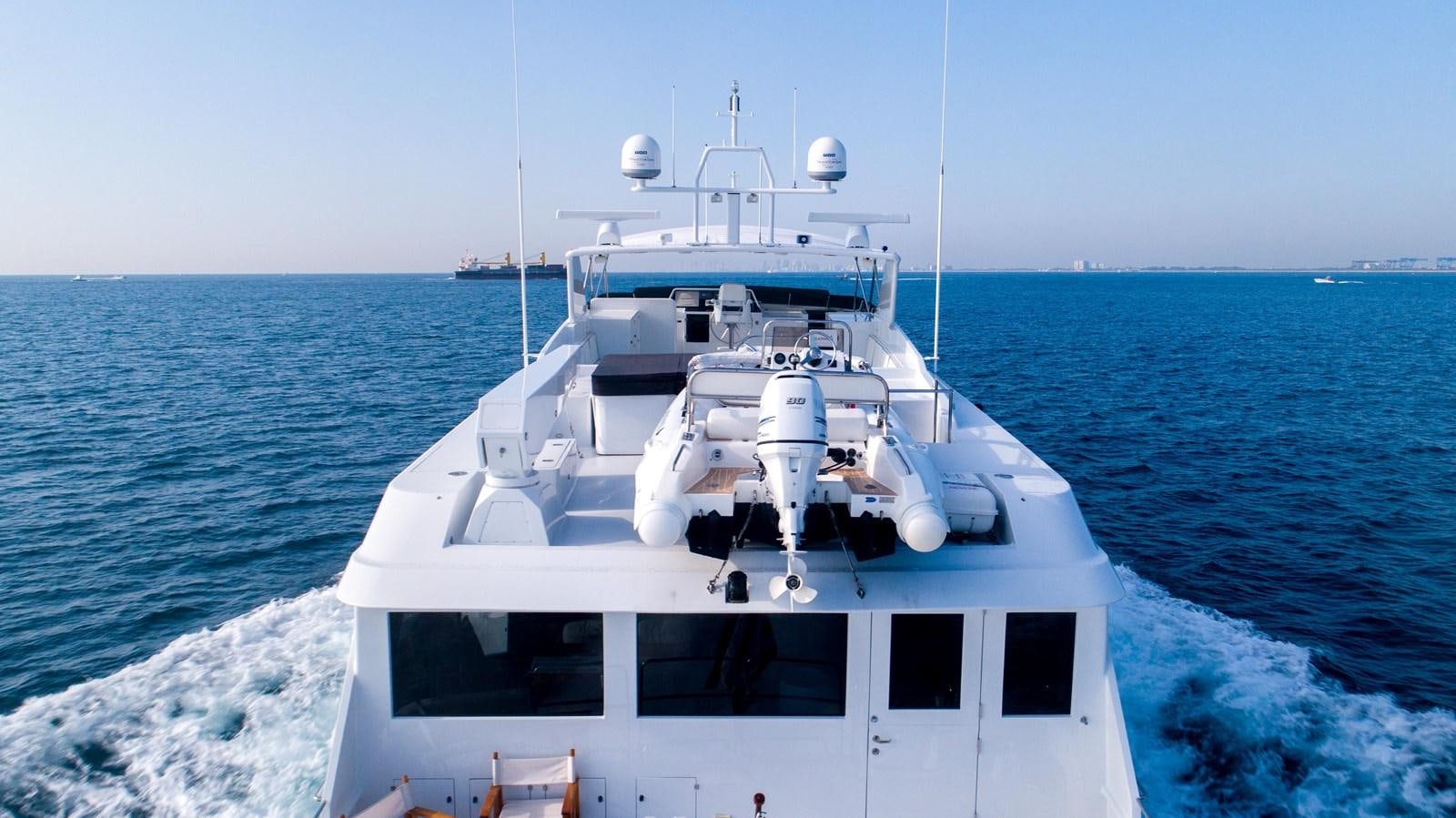 a boat in the water aboard WELL DONE Yacht for Sale