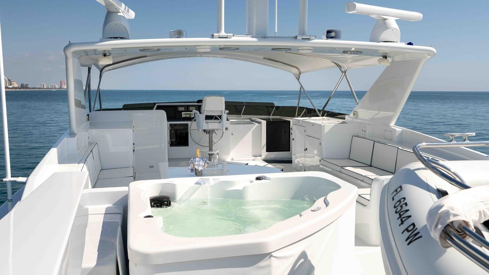 a boat on the water aboard WELL DONE Yacht for Sale