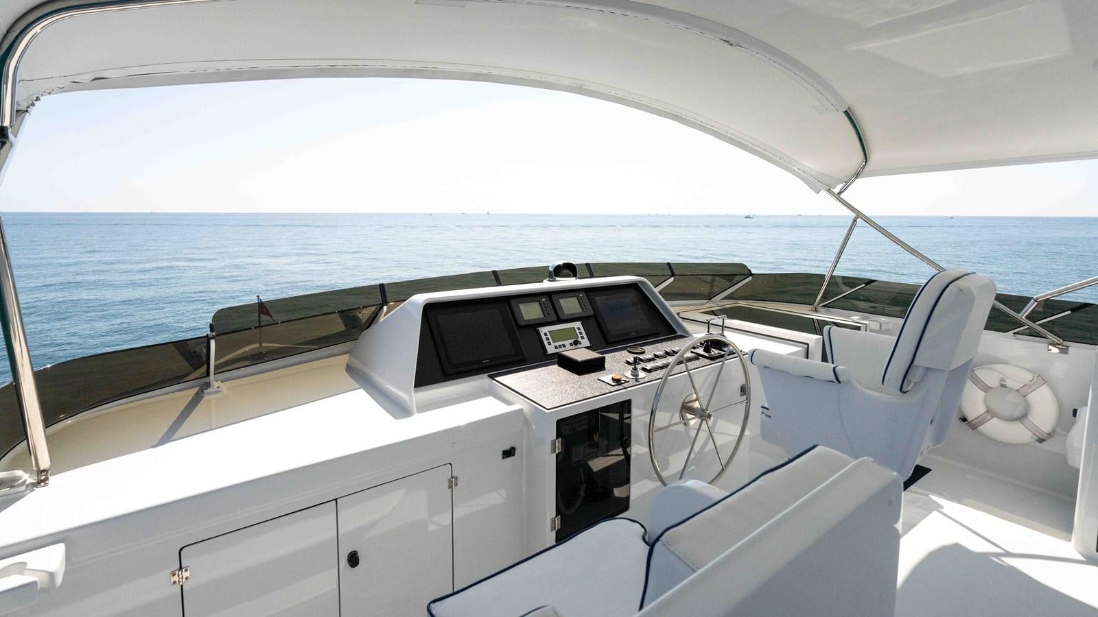 the inside of a boat aboard WELL DONE Yacht for Sale