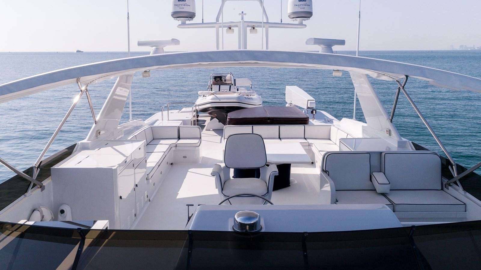 a boat on the water aboard WELL DONE Yacht for Sale