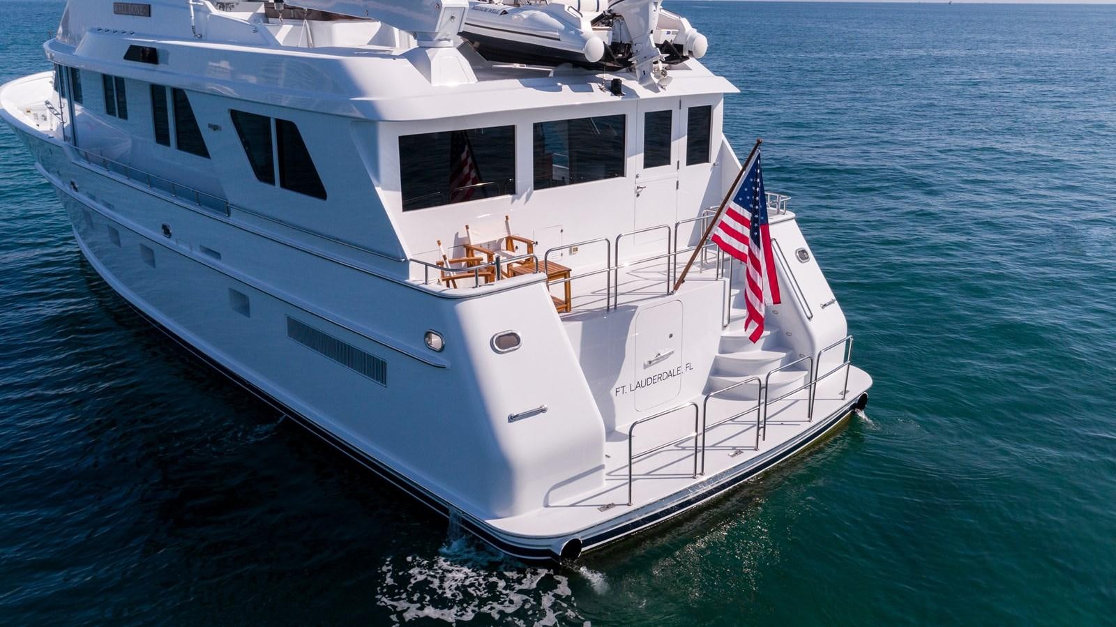 a boat on the water aboard WELL DONE Yacht for Sale