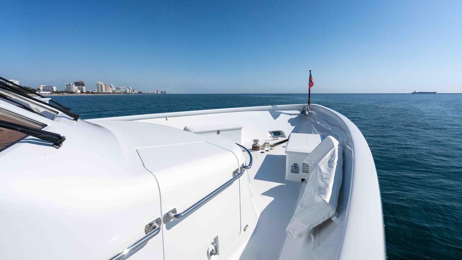 a boat on the water aboard WELL DONE Yacht for Sale