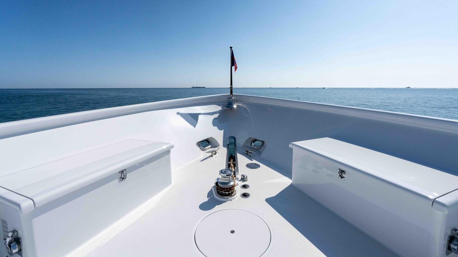 a boat on the water aboard WELL DONE Yacht for Sale