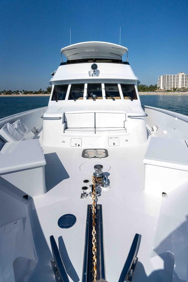 a boat with ropes attached to it aboard WELL DONE Yacht for Sale