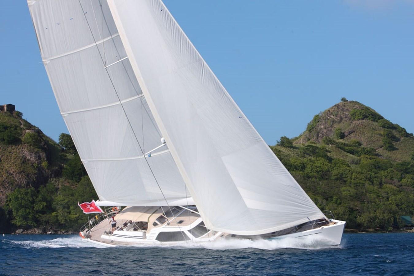 a sailboat on the water aboard PAULINE AF SKANOR Yacht for Sale
