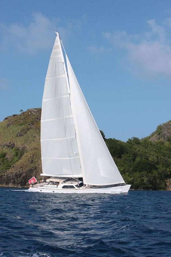 a sailboat on the water aboard PAULINE AF SKANOR Yacht for Sale