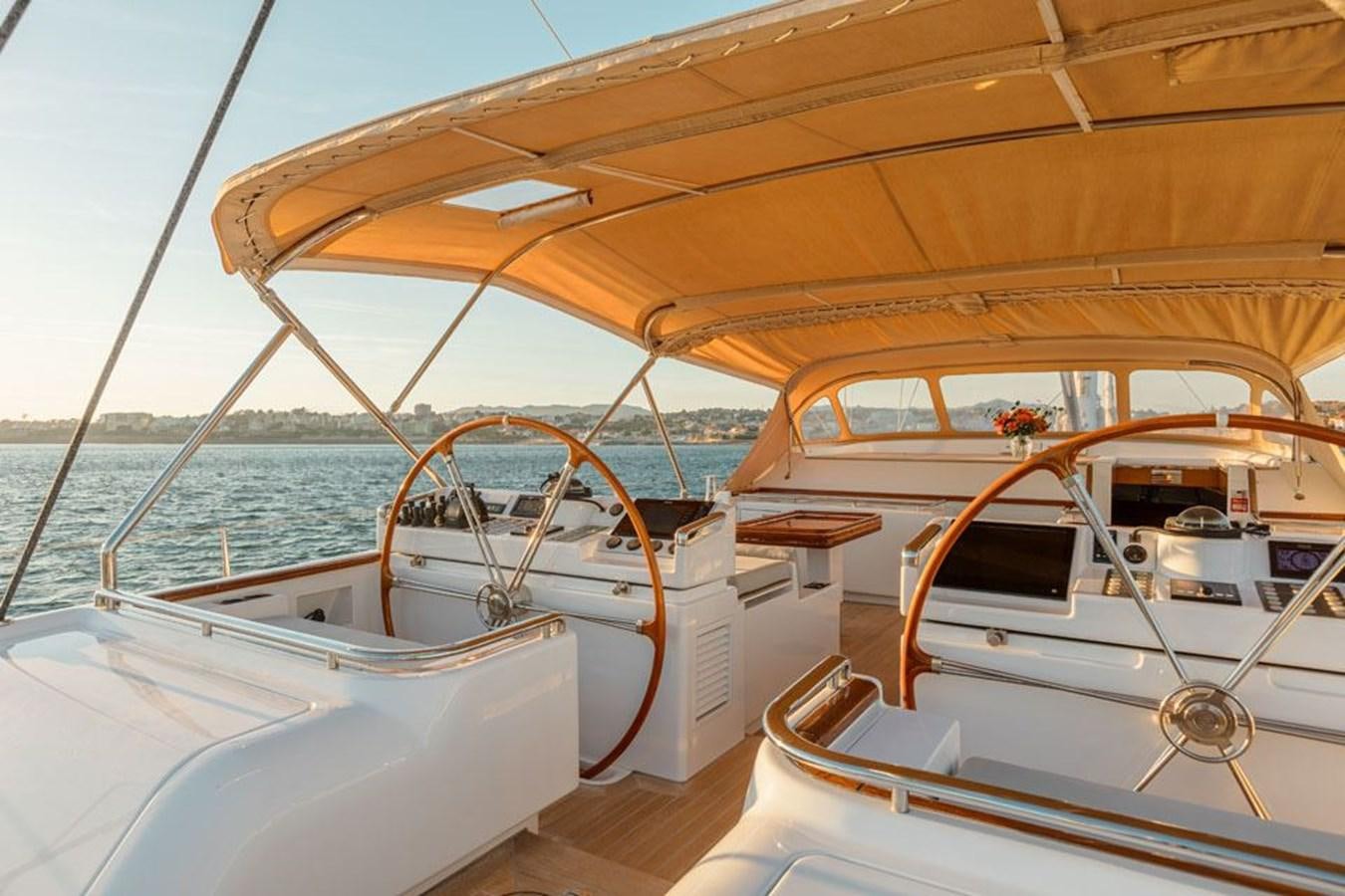 a boat on the water aboard PAULINE AF SKANOR Yacht for Sale