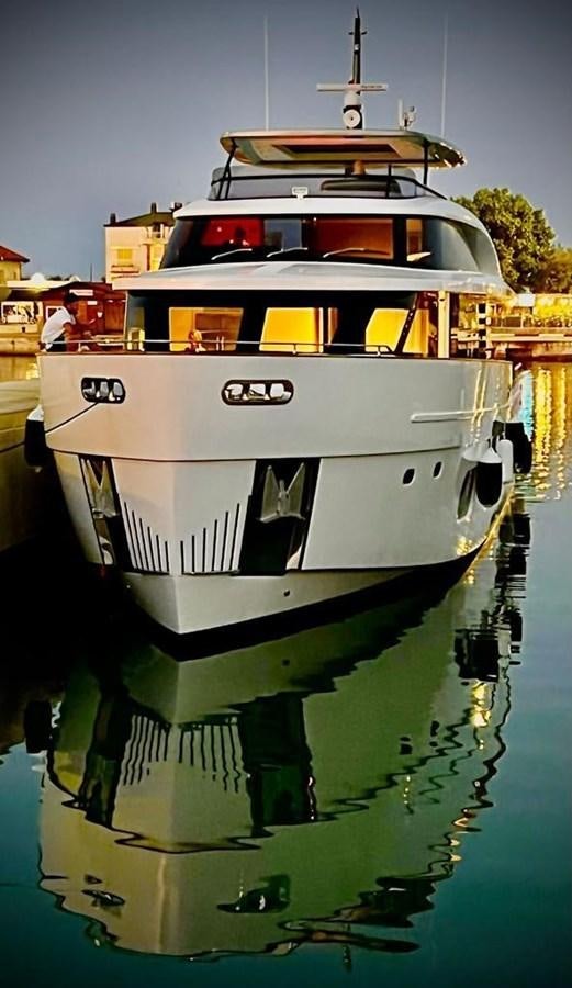 a boat in the water aboard KIKI Yacht for Sale