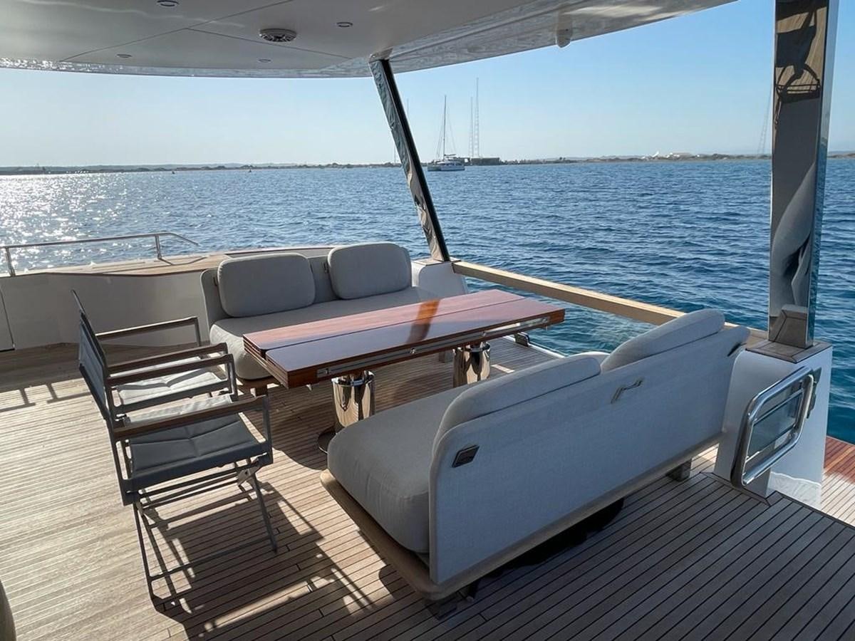 a boat on the water aboard KIKI Yacht for Sale