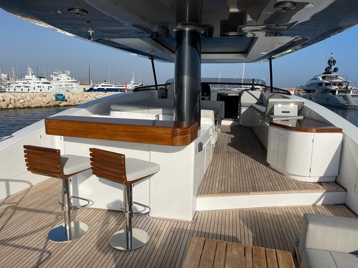 a boat on the water aboard KIKI Yacht for Sale