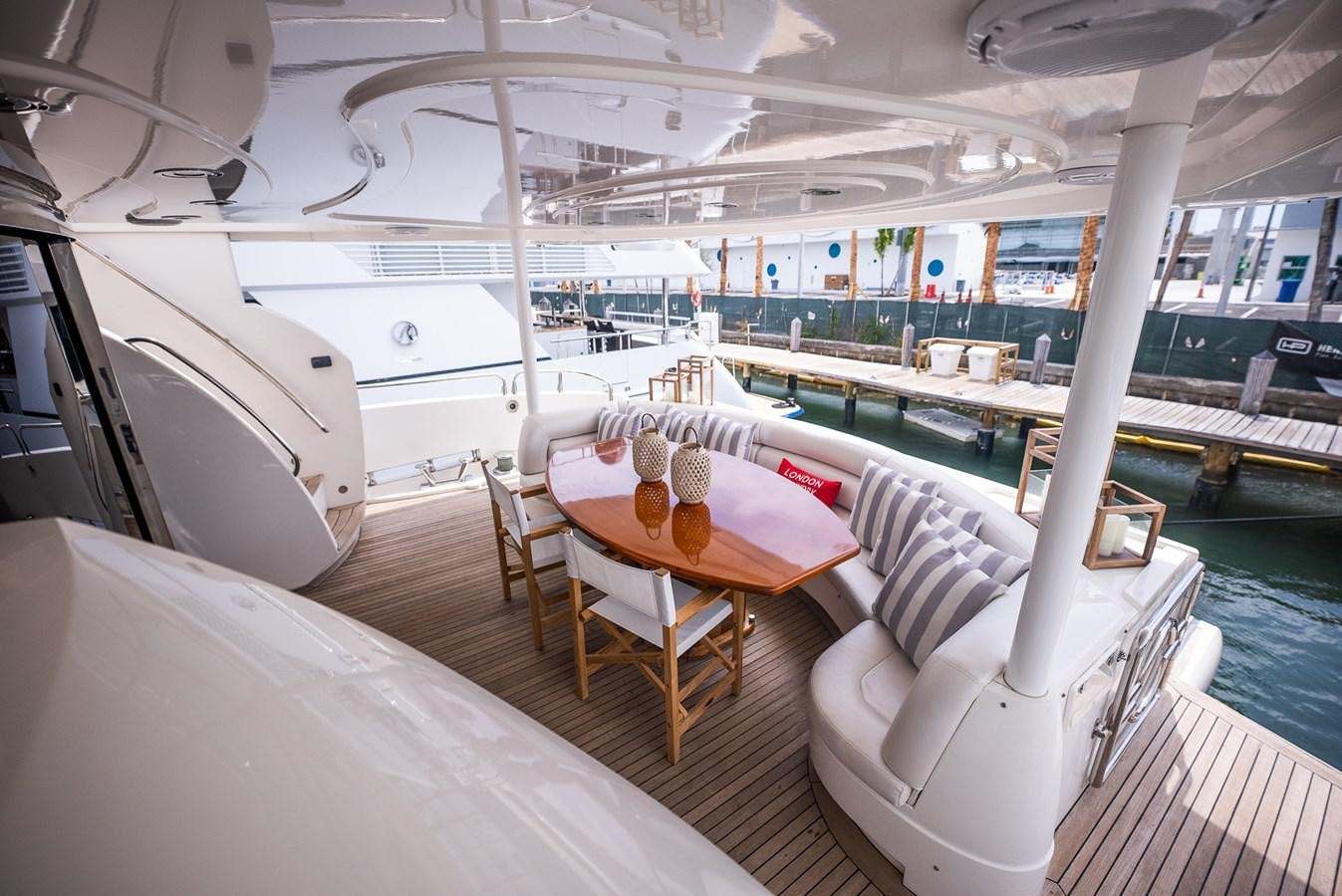 inside of a yacht aboard 105 MOTOR Yacht for Sale