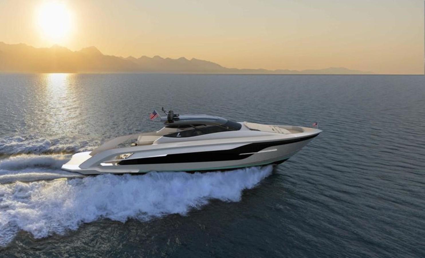 a white boat on water aboard CUSTOM LEGACY SUPERYACHTS Yacht for Sale