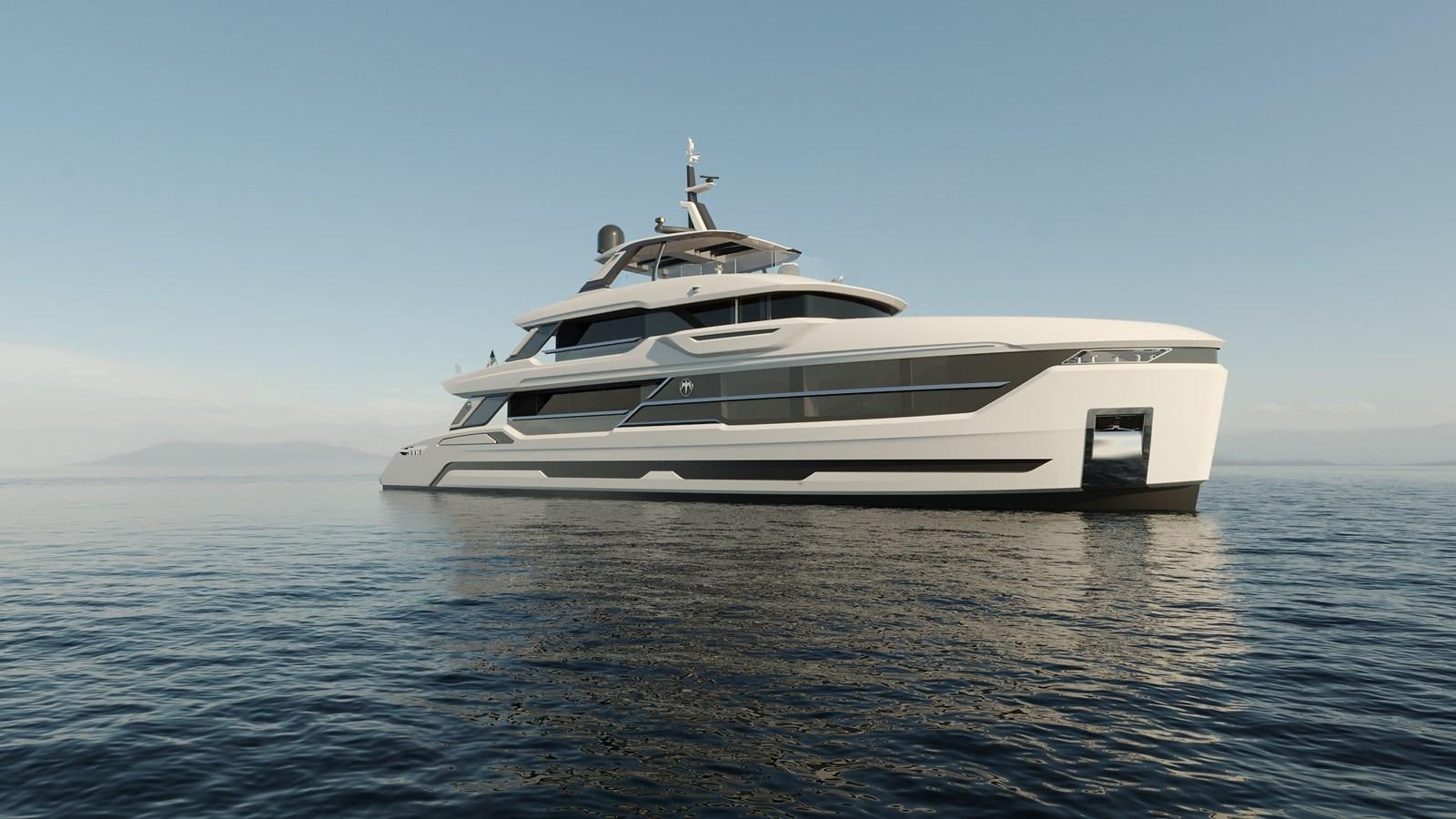 a white yacht in the water aboard BAGLIETTO DOM 115/02 Yacht for Sale