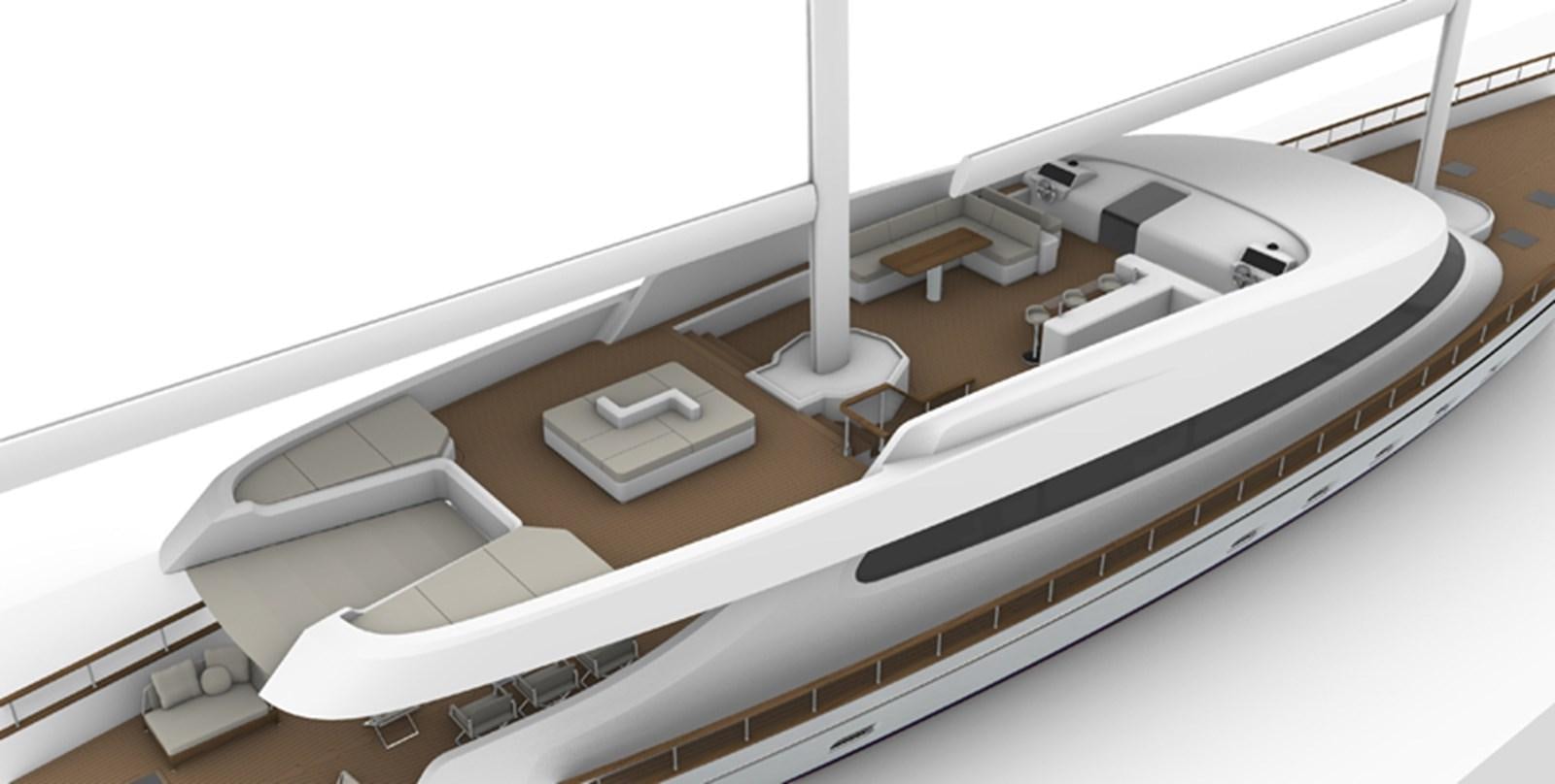 a white machine with a white panel aboard GOELETTE 152 Yacht for Sale