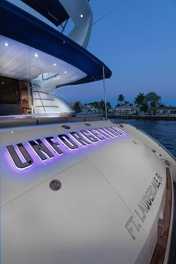 a close-up of a boat aboard UNFORGETTABLE Yacht for Sale