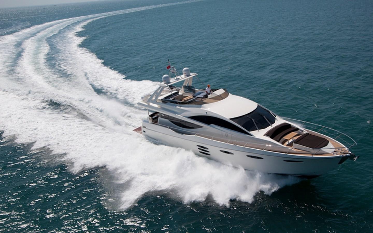 a boat on the water aboard MR CORN Yacht for Sale