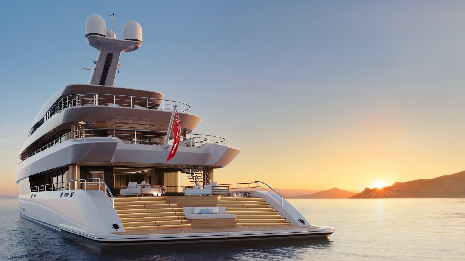 a boat in the water aboard SAKURA Yacht for Sale