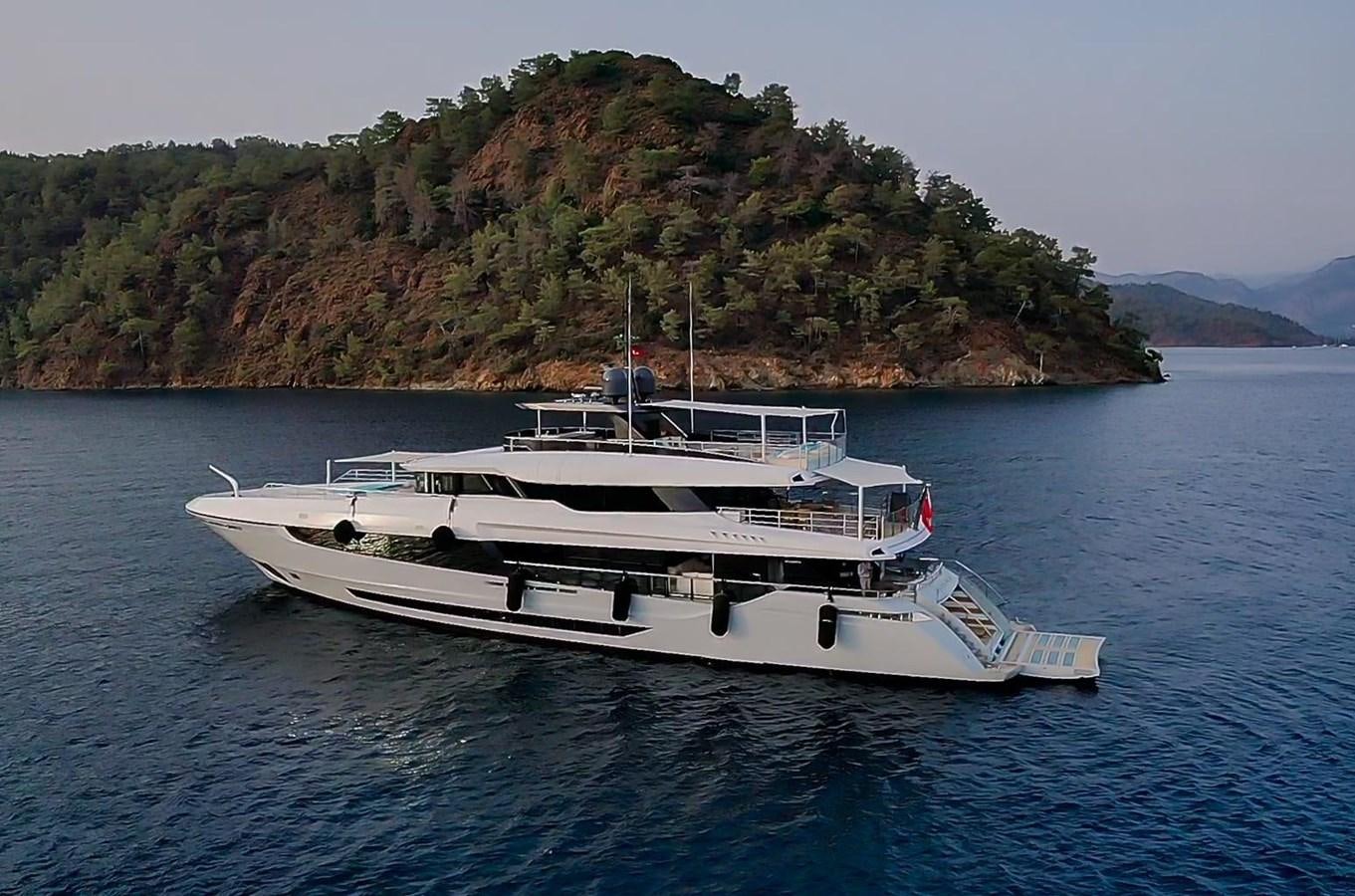 a boat in the water aboard SUNNY Yacht for Sale