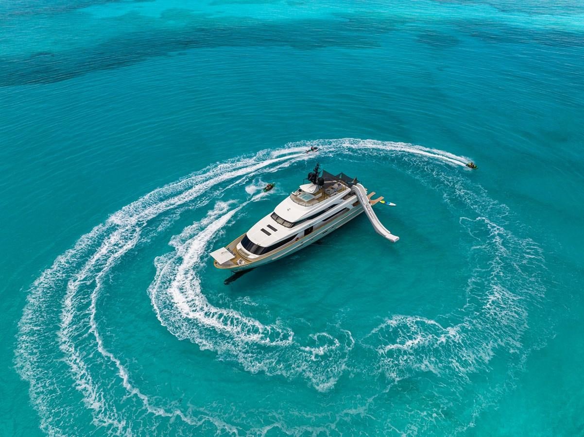 a boat on the water aboard HALCYON Yacht for Sale