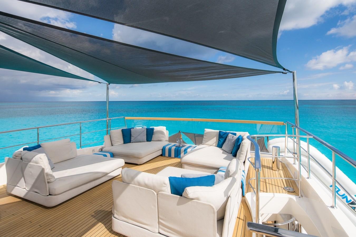 a boat on the water aboard HALCYON Yacht for Sale