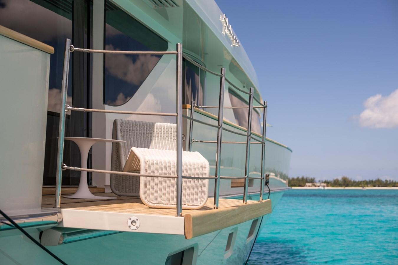 a boat on the water aboard HALCYON Yacht for Sale